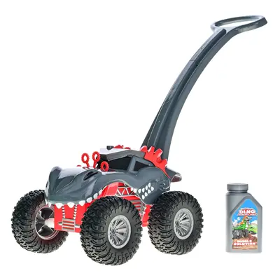 Auto dinosaurus monster truck 30cm s bublifukovačem na baterie s náplní 350ml