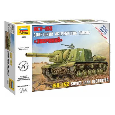 Snap Kit military 5026 - Self Propelled Gun ISU-152 (1:72)