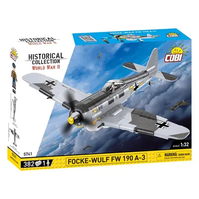 Cobi 5741 II WW Fock-Wulf FW 190 A-3, 1:32, 382 k, 1 f