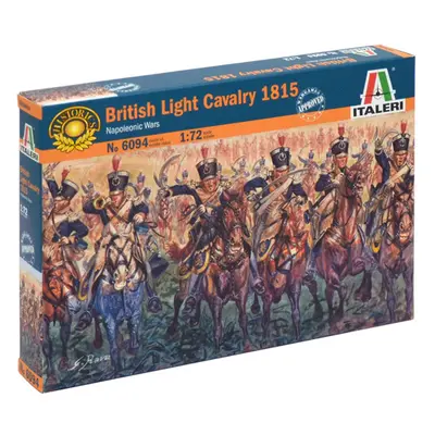 Model Kit figurky 6094 - Napoleonic WARS - BRITISH LIGHT Cavalry 1815 (1:72)