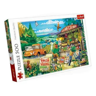 Trefl puzzle Ráno na venkově 500