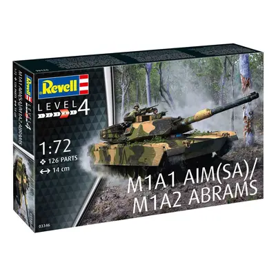 Plastic ModelKit tank 03346 - M1A2 Abrams (1:72)