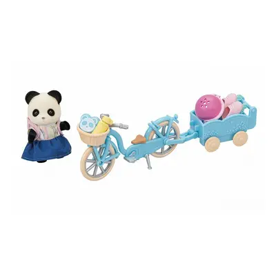 Sylvanian Families Panda a cyklo-bruslařský set