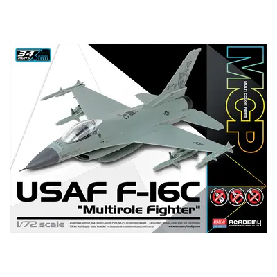 Model Kit letadlo 12541 - USAF F-16C "Multirole Fighter" MCP (1:72)