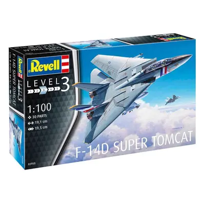 Plastic modelky letadlo 03950 - F-14D Super Tomcat (1: 100)