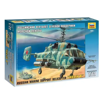 Model Kit vrtulník 7221 - KA-29 Helicopter (1:72)