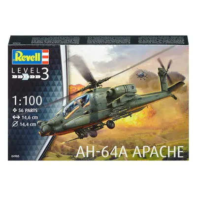 Plastic modelky vrtulník 04985 - AH-64A Apache (1: 100)