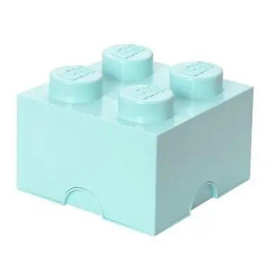 LEGO® úložný box 4 - aqua 250 x 250 x 180 mm