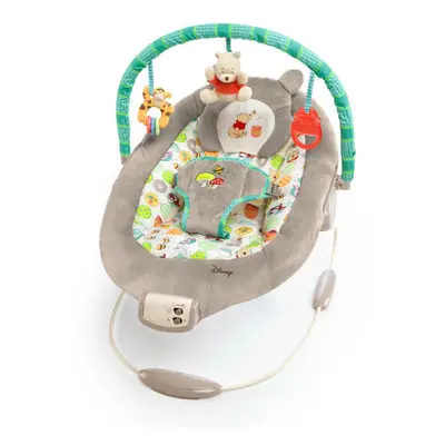 BRIGHT STARTS Lehátko vibrující s melodií Winnie the Pooh Dots & Hunny 0 m+, do 9 kg