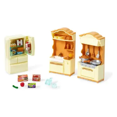 Sylvanian family Set - kuchyňská linka s ledničkou