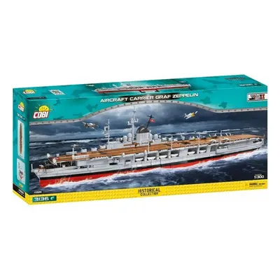 Cobi II WW Letadlová loď Graf Zeppelin, 1: 300, 3136 k