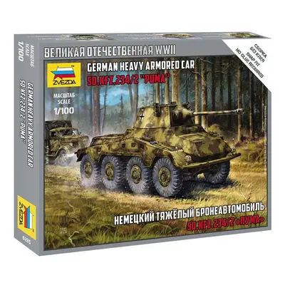 Snap Kit tank 6285 - Sd.Kfz.234 Puma (1:100)