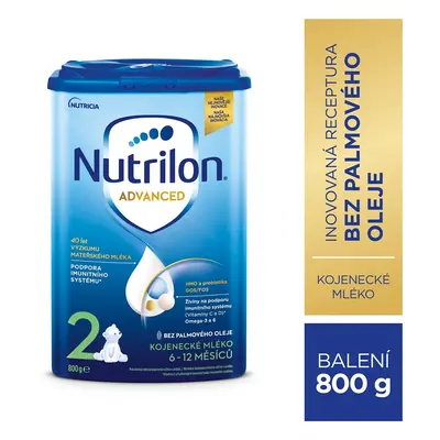 NUTRILON 2 Pokračovací kojenecké mléko 800 g, 6+