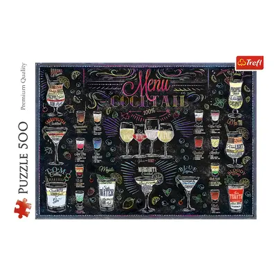 Trefl Puzzle 500 - Cocktail Menu