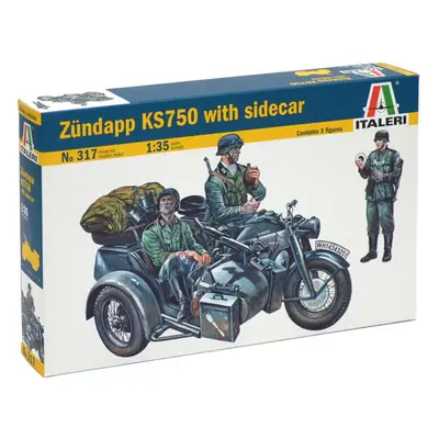 Model Kit military 0317 - ZÜNDAPP KS750 (1:35)