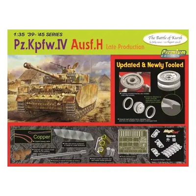 Model Kit tank 6566 - Pz.IV Ausf.H LATE PRODUCTION (1:35)