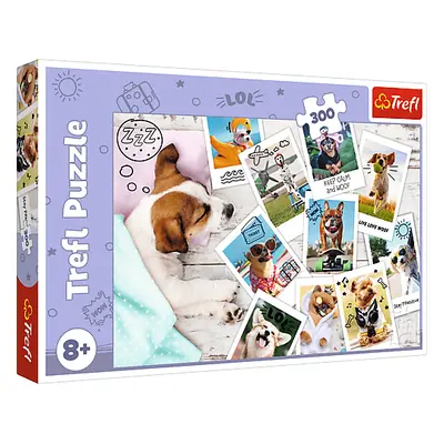 Trefl Puzzle 300 - Fotky z dovolené