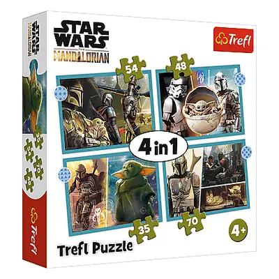 Trefl Puzzle 4v1 - Mandalorian