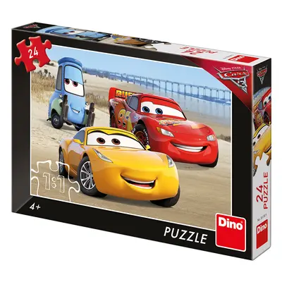 Dino CARS 3: NA PLÁŽI 24 Puzzle NOVÉ