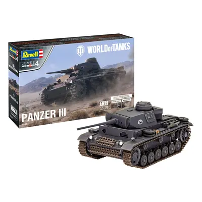 Plastic ModelKit World of Tanks 03501 - PzKpfw III Ausf. L (1:72)