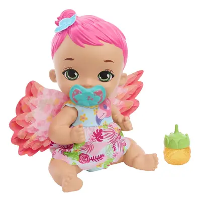 Mattel My Garden Baby Miminko - plameňák s růžovými vlasy