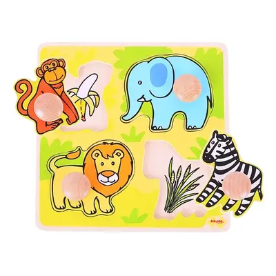 Bigjigs Toys moje první vkládací puzzle safari