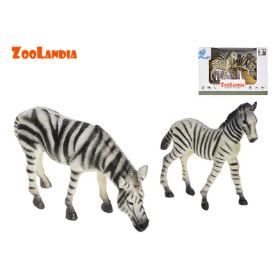 Zoolandia zebra s mládětem 5-12cm