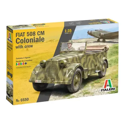 Model Kit tank 6550 - 508 CM "COLONIALE" STAFF CAR (1:35)