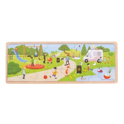 Bigjigs Toys Puzzle V parku