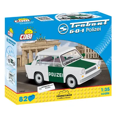 Cobi 24541 Youngtimer Trabant 601 Polizei 1:35