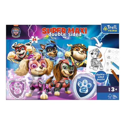 Trefl Puzzle 24 SUPER MAXI - Tlapkový tým v akci Paw Patrol