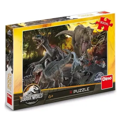 Puzzle Jurský Svět 300 xl dílků