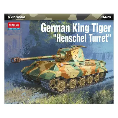 Model Kit tank 13423 - German King Tiger "Henschel Turret" (1:72)