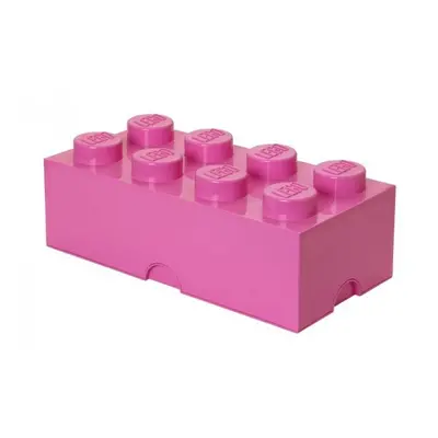 LEGO® úložný box 8 - růžová 250 x 500 x 180 mm