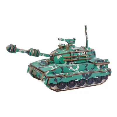 Woodcraft Dřevěné 3D puzzle Střední tank