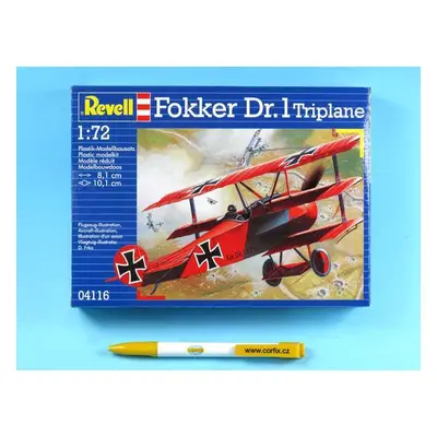 Plastic modelky letadlo 04116 - 'Fokker DR. 1 Triplane (1:72)