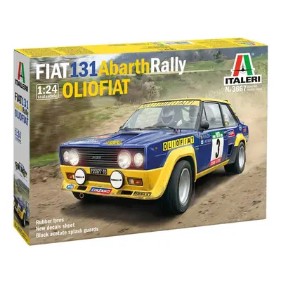 Model Kit auto 3667 - FIAT 131 Abarth Rally OLIO FIAT (1:24)