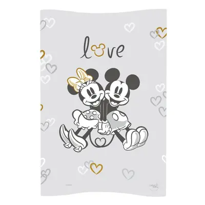 CEBA Podložka přebalovací měkká COSY 50x70 Disney Minnie&Mickey Grey