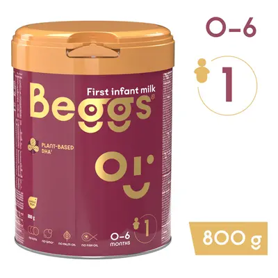 Beggs 1 počáteční mléko (800 g)