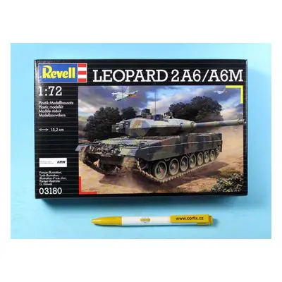 Plastic modelky military 03180 - "Leopard" 2 A6M (1:72)