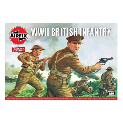 Classic Kit VINTAGE figurky A00763V - WWII British Infantry (1:76)