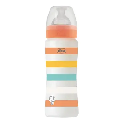 CHICCO Láhev kojenecká Well-being silikon 330ml uni