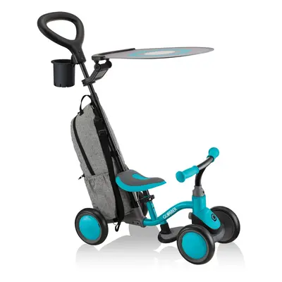 Globber odrážedlo 3v1 Deluxe - Learning Bike 3in1 Deluxe -Teal