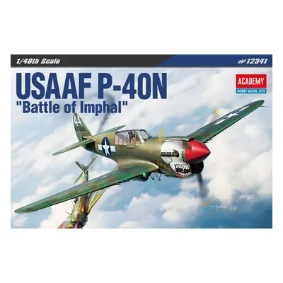 Model Kit letadlo 12341 - USAAF P-40N "Battle of Imphal" (1:48)