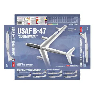 Model Kit letadlo 12618 - USAF B-47 (1: 144)