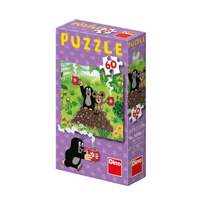 Dino Jak KRTEK uzdravil myšku 60 Puzzle