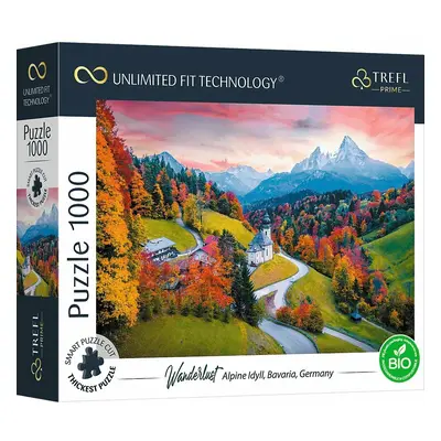 Trefl prime puzzle 1000 UFT - Toulky: Alpská idylka, Bavorsko, Německo