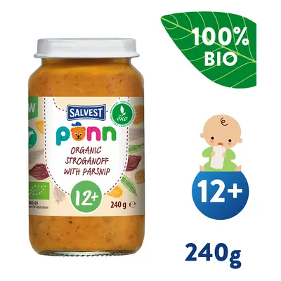 Salvest PONN BIO Hovězí strogany s pastinákem (240 g)