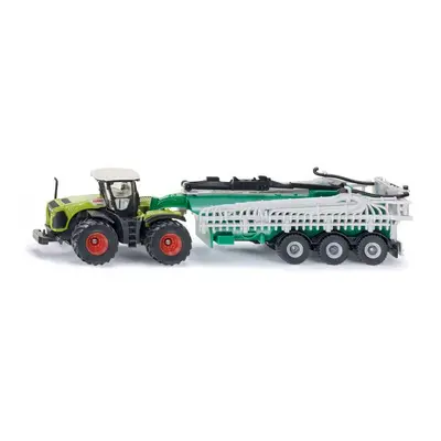 Siku Farmer - Traktor Claas Xerion w cisternou, 1:87