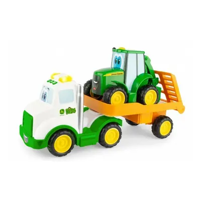 JD Kids John Deere - Traktor Johny s tahačem 37 cm